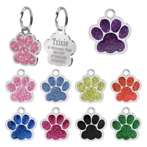 Engraved dog tag personalised - engraved,