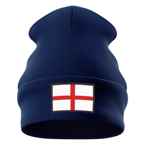 England embroidered beanie hat - embroidered,