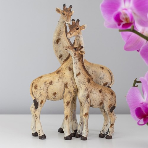 Giraffe family ornament - family, ornament,