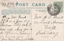 Genealogy Postcard - Buist