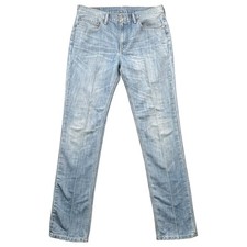 LEVI'S 511 Jeans Mens 34x34 (Fits 34x32) Slim Fit Straight Blue Stretch Denim