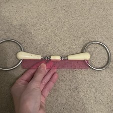 Happy Mouth With Lozenges  Bit Size 5 3/4 Inches Horse Riding