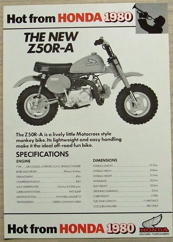 Honda z50r motocross style - motocross,