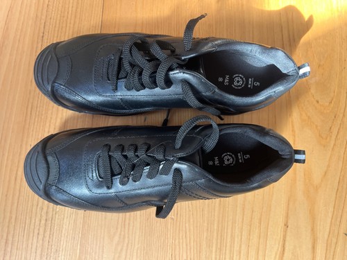 Boys black school shoes s - boys, m&s