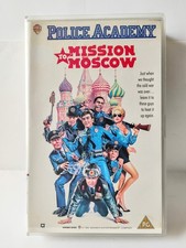 Police Academy 7 Mission to Moscow VHS (1994) Big Box Ex Rental Comedy
