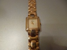 Ladies Rotary Dress Watch Gold Tone Bracelet worn but in perfect working order