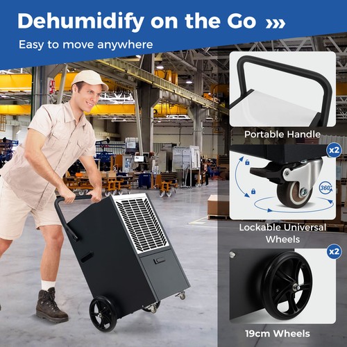 Commercial dehumidifier 66l - commercial,