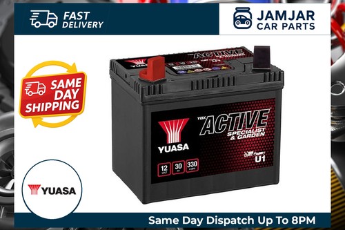 Yuasa car battery 12v - u1, 30ah
