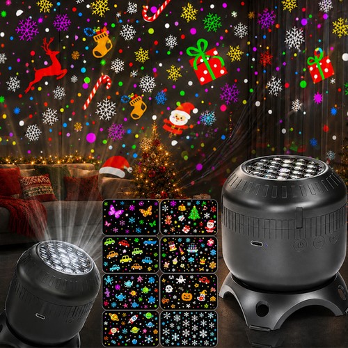 Led star projector night light - led,