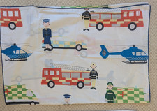 Laura Ashley Emergency Vehicles Single Duvet Cover And Pillowcase Set