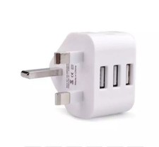 UK Mains 3 Pin Plug Adapter