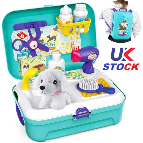 16pcs kids vet play set - play,