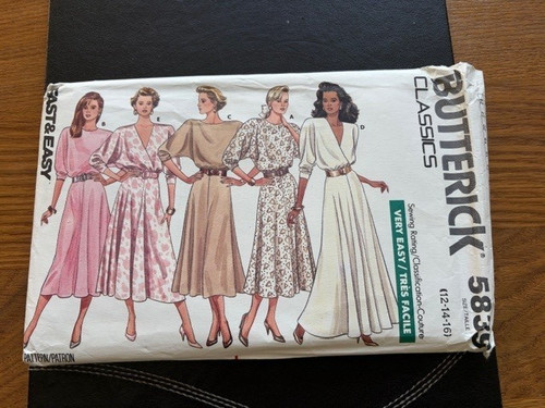 Butterick maxi dress pattern - maxi,