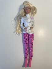 Vintage Barbie Vet 1990s With Pet Bed And Accessories