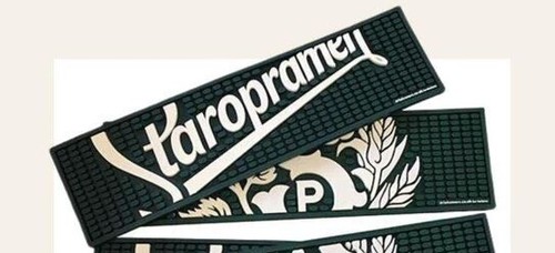 Staropramen rubber bar - rubber, pub