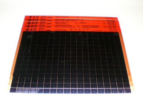 Microfiche spare parts - microfiche,