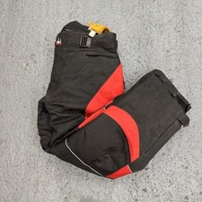 Dimex Ultimate Biker Gear Black And Red Motorbike Trousers Men’s Size 46