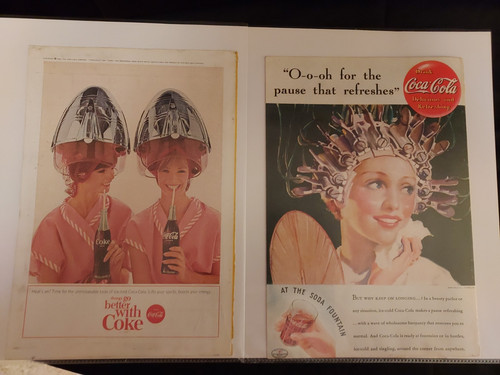 Vintage coca cola magazine - coca,