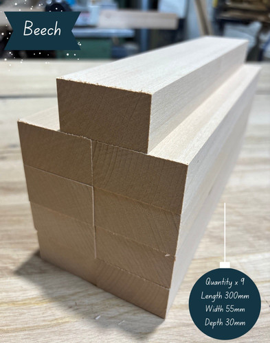 Hardwood offcuts beech lot - hardwood, beech,