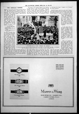 Antique Print Eton Cheering