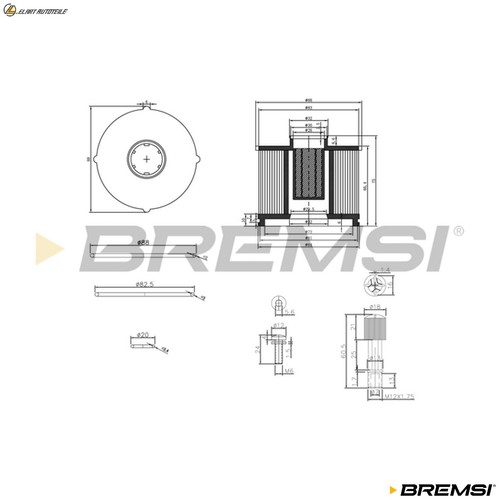 Fuel filter fe0040 for - fuel,