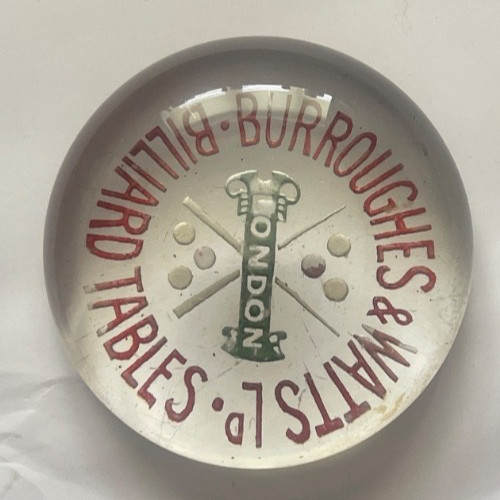Antique glass paperweight - glass,