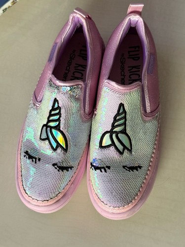 Skechers flip kicks - skechers, unicorn