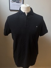 Stone Island Stellina Black Polo Shirt XL
