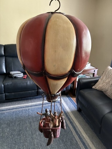 Hot air balloon - balloon, hanging