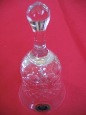 TUTBURY CRYSTAL BELL  6" tall