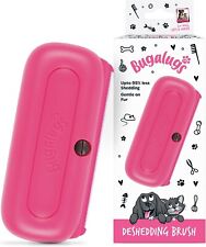 Bugalugs Deshedding Grooming Brush Comb Dogs, Cats, Horses & Rabbits Shedding