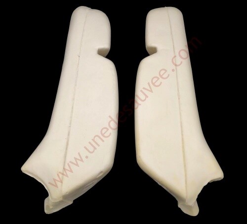 Front backrest foam padding - front,