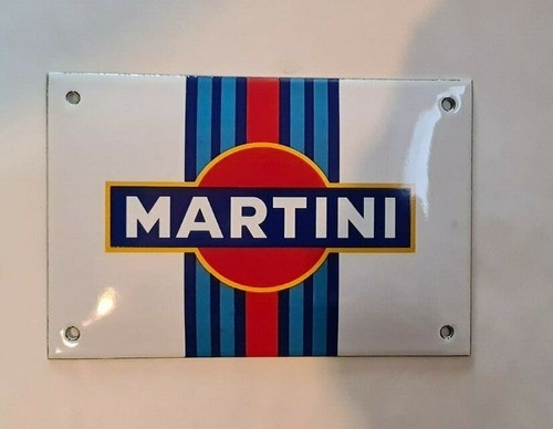 Martini porcelain - (garage).,