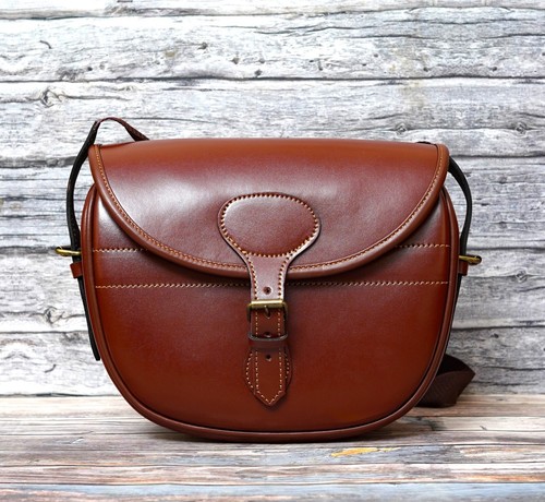 Leather shotgun cartridge bag - shotgun,