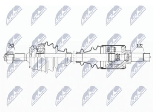 Genuine nty drive shaft - genuine,