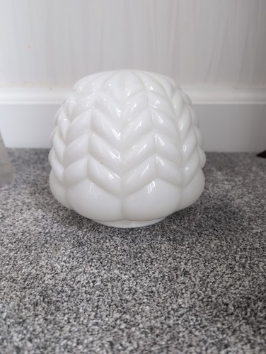 Vintage retro white opaline - vintage,