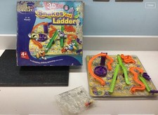 Snakes And Ladders 3D Game , By Chad Valley 