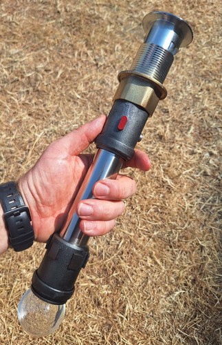 Star wars metal lightsaber - star,