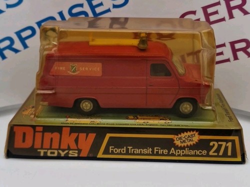 Dinky 271 ford transit - 271, fire