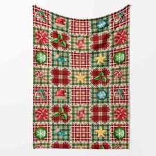 Christmas Patchwork Blanket