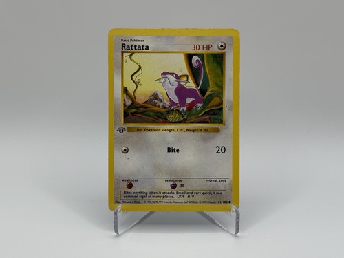 Rare pokémon 1st - 1st, edition