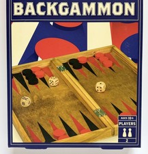 Wooden Backgammon Set . BNWT.