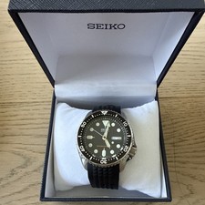 Seiko Men's Black Watch -