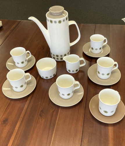 Coffee set vintage meakin - set,