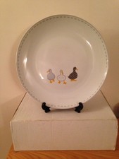 Price & Kensington Fine Porcelain Ducks Dinner Plate 27cm Used Ex Con