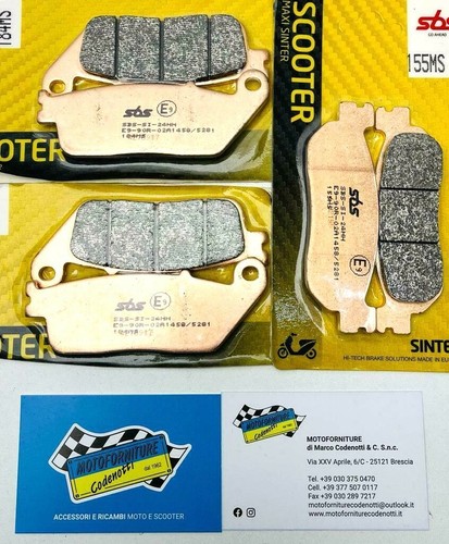 Sbs sintered front rear brake - front,