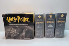 Harry Potter The Order Of The Phoenix Stephen Fry Audio Cassette, 1 Tape Missing