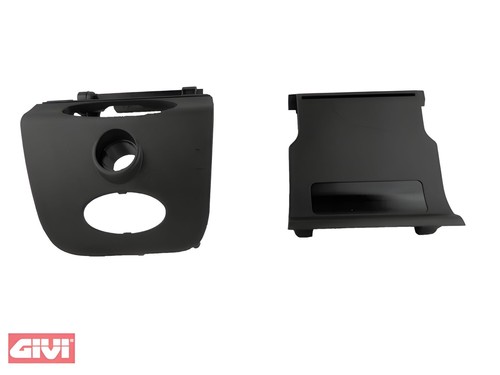 Givi black closure - black, flap
