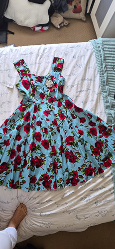 Hearts roses fit flare - fit,