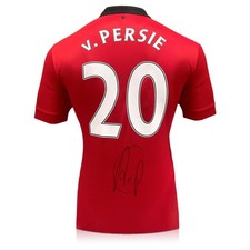 Robin Van Persie Signed Original Manchester United 2013-14 Football Shirt